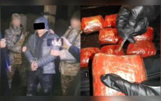 Сирдарё ва Сурхондарёда қўшни мамлакатдан олиб келинган 77 кг наркотик моддалар аниқланди