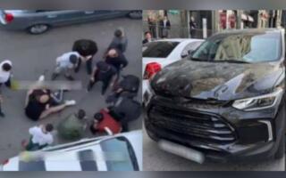 Тошкентда Tracker ҳайдовчиси қасддан одамлар устига ҳайдаб юборди