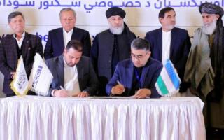 Афғонистон ва Ўзбекистон 520 млн долларлик янги савдо шартномаларини имзолади