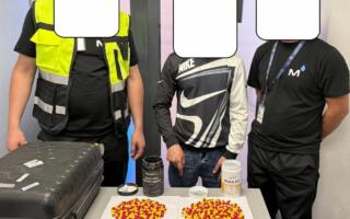 Тошкент аэропортида спорт озуқаси ниқоби остида синтетик наркотиклар аниқланди