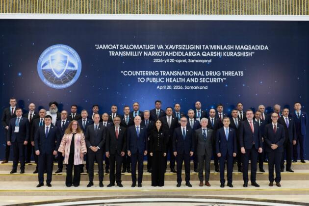 Самарқандда наркотаҳдидларга қарши курашиш бўйича халқаро форум иш бошлади