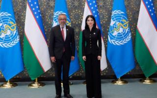 Саида Мирзиёева ЖССТ бош директори билан учрашув ўтказди