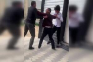 Самарқандда мактаб директор уринбосира укувчи билан муштлашди