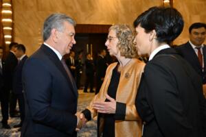 Шавкат Мирзиёев БМТнинг Атроф-муҳит бўйича дастури ижрочи директори билан учрашди