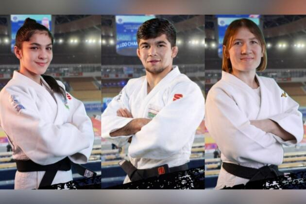 Ўзбекистонлик дзюдочилар Осиё чемпионатида 3 медални қўлга киритди