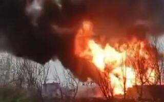 Сурхондарёда газ қуйиш шохобчаси портлади: жабрланганлар бор