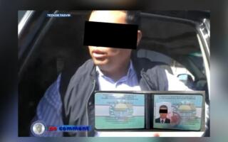 Тошкентда Қурилиш вазирлигининг бош мутахассиси пора билан ушланиб, қочмоқчи бўлди