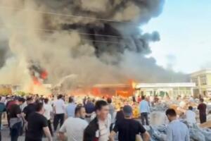 ФВВ «Бешқўрғон» бозоридаги ёнғинда жабрланганлар борлигини рад этди