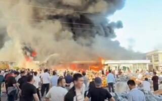 ФВВ «Бешқўрғон» бозоридаги ёнғинда жабрланганлар борлигини рад этди