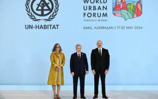Шавкат Мирзиёев Бутунжаҳон урбанизация форумининг очилиш маросимида иштирок этди