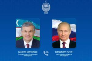 Шавкат Мирзиёев Владимир Путин билан телефон орқали мулоқот қилди