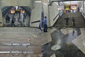Тошкентдаги кучли ёмғирлар «Чорсу» метроси фаолиятига таъсир кўрсатмаган