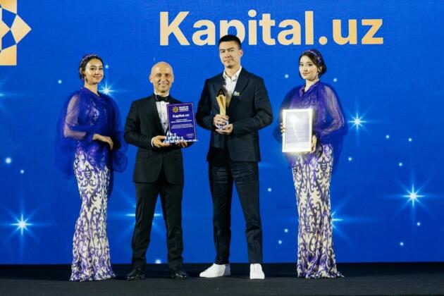 Kapital.uz Brand Awards International  мукофотига сазовор бўлди