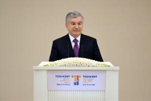 Шавкат Мирзиёевнинг бешинчи Тошкент халқаро инвестиция форумидаги нутқ сўзлади