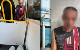 Тошкентда автобус ичида уятсиз ҳаракатлар содир этган эркак 15 суткага қамалди