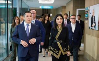 Саида Мирзиёева «Остона» халқаро молия марказига ташриф буюрди