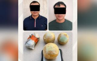 Ўзбекистонда қўшни давлатдан олиб келинган қарийб 4 кг наркотик модда фош бўлди