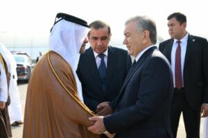 Шавкат Мирзиёев Қатарга келди