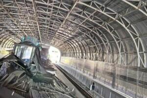 «Турон» метро бекатининг том қисмида силжиш содир бўлди