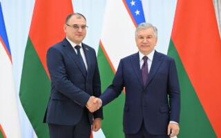 Шавкат Мирзиёев Беларусь делегациясини қабул қилди