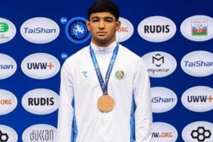Ўзбекистонлик курашчи U-17 жаҳон чемпионатида бронза медалини қўлга киритди