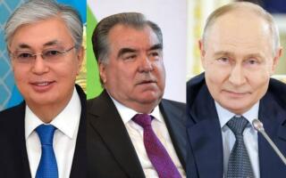 Путин, Тоқаев ва Раҳмон Мирзиёевни таваллуд куни билан табриклади
