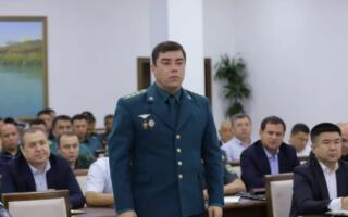 Сирдарё вилояти ИИБга янги бошлиқ тайинланди