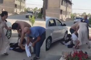 Тошкентда фарзандларини кўришга келган ота калтакланди