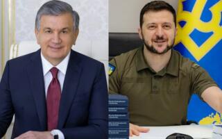 Шавкат Мирзиёев Владимир Зеленскийни ва Украина халқини Мустақиллик куни билан табриклади