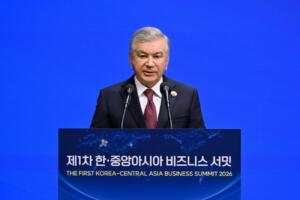 Шавкат Мирзиёев биринчи «Марказий Осиё – Корея Республикаси» бизнес саммитида иштирок этди