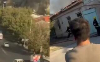 Тошкентда турар жой биносида йирик ёнғин юз берди