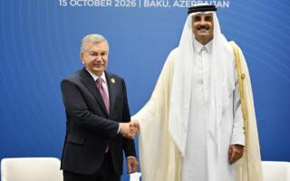 Шавкат Мирзиёев Қатар Амири билан учрашув ўтказди