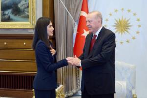 Саида Мирзиёева Туркия президенти билан учрашди