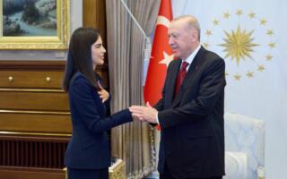 Саида Мирзиёева Туркия президенти билан учрашди