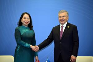 Шавкат Мирзиёев Вьетнам вице-президенти билан учрашди