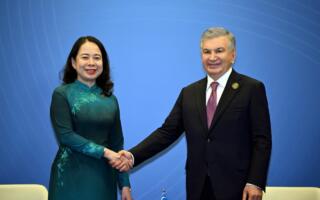 Шавкат Мирзиёев Вьетнам вице-президенти билан учрашди