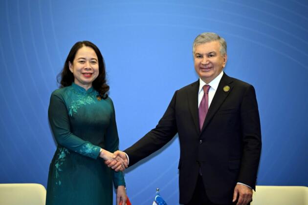 Шавкат Мирзиёев Вьетнам вице-президенти билан учрашди