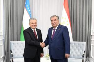 Шавкат Мирзиёев Тожикистон президентини таваллуд куни билан табриклади