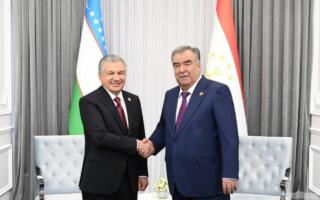 Шавкат Мирзиёев Тожикистон президентини таваллуд куни билан табриклади