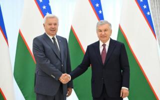 Шавкат Мирзиёев «Лукойл» компанияси асосчиси билан учрашди