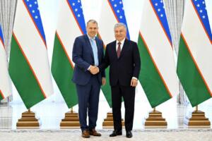 Шавкат Мирзиёев Eldridge Industries компанияси раиси Тодд Боэлини билан учрашди