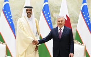 Шавкат Мирзиёев Қатар давлати Амири билан учрашув ўтказди
